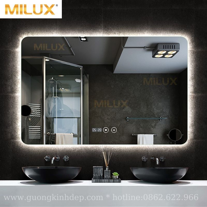Để tìm kiếm một gương nhà tắm giá rẻ và còn có đèn LED trắng, bạn không thể bỏ lỡ sản phẩm của chúng tôi. Với kích thước lớn (70x120cm) và độ sáng tốt, sản phẩm này sẽ làm cho căn phòng tắm của bạn trở nên rực rỡ hơn.